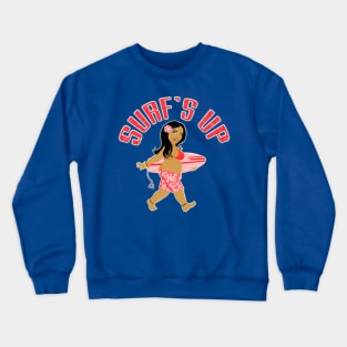 Surf's up! Crewneck Sweatshirt